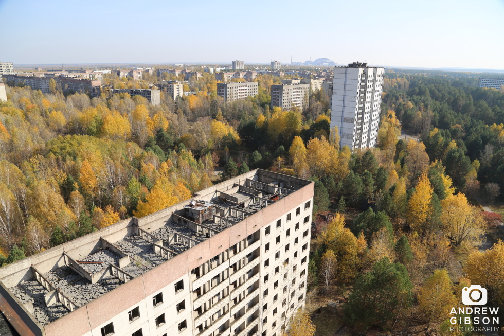 Pripyat from above