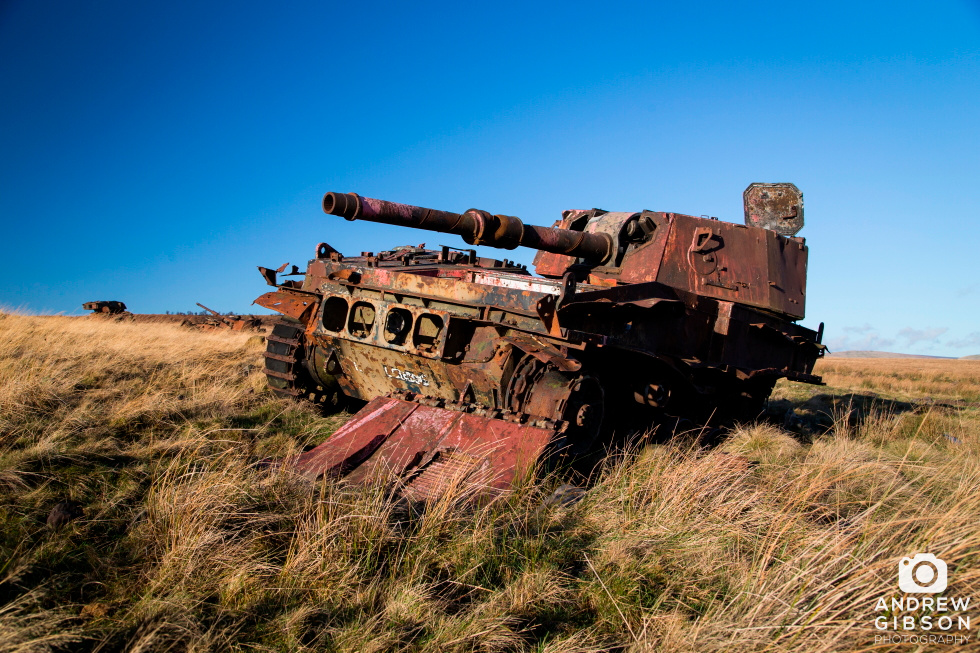 Ruined tank #2 - Otterburn Ranges, Northumberland National Park