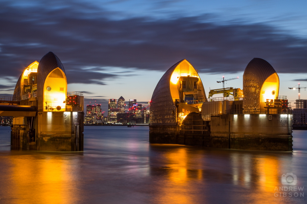 Towers Beyond Towers - Thames Barrier, London