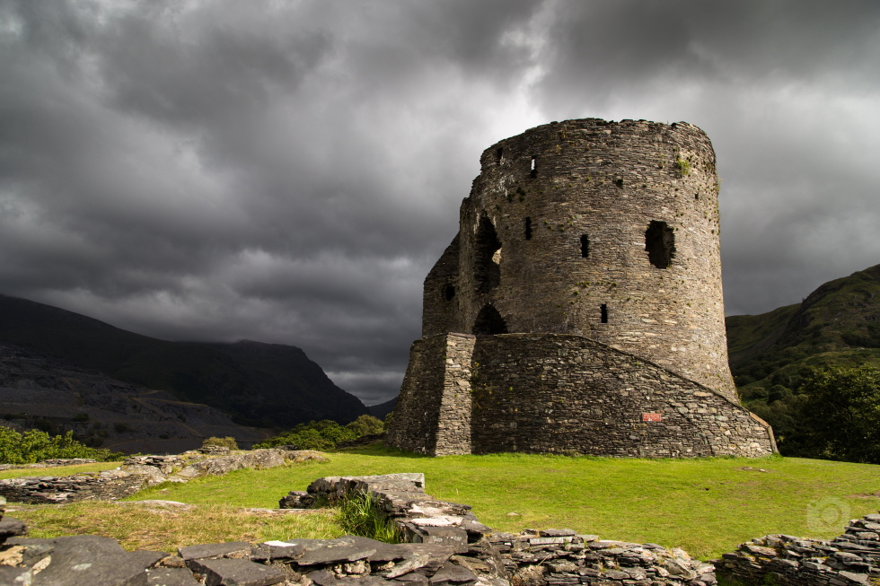 Storm Clouds Approaching Dolbadarn Castle