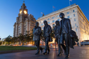 A Hard Day's Night - Beatles statue, Liverpool Waterfront
