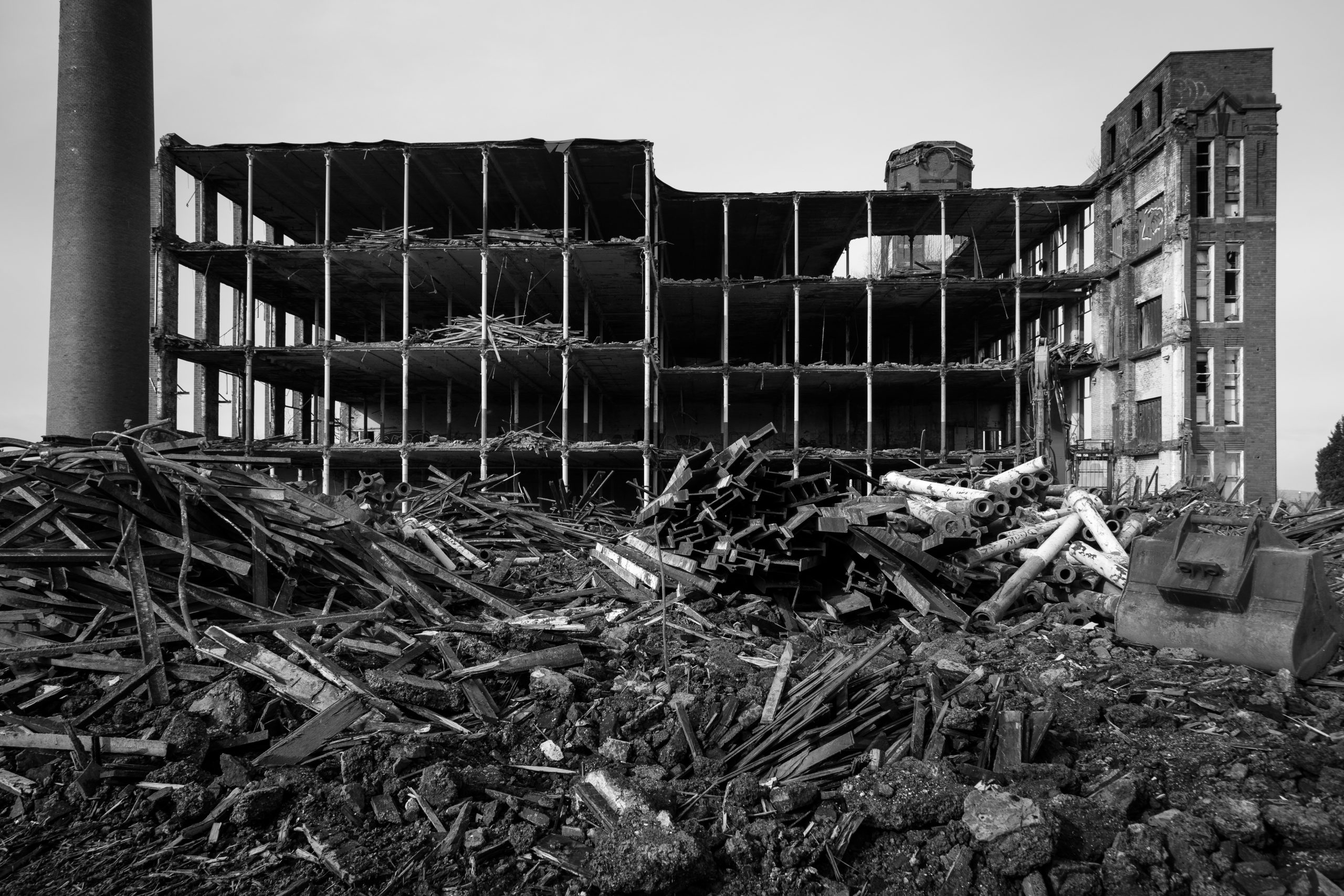 Hartford Mill demolition section
